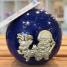 Adventskerzen - Weihnachtskerzen 4-er Set - Blau -