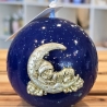 Adventskerzen - Weihnachtskerzen 4-er Set - Blau -