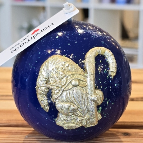 Adventskerzen - Weihnachtskerzen 4-er Set - Blau -