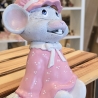 Kantenhocker Keramik Maus - Mädchen - 