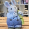 Deko Keramik Maus - Oberteil abnehmbar -