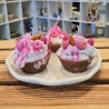 Dekorative Kerze - ​Cupcake Muffin - Handgegossen