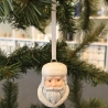 Weihnachtsbaumschmuck aus Keramik - Nikolaus - Weihnachtsmann