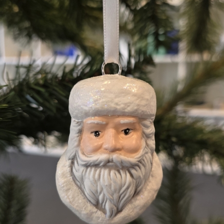 Weihnachtsbaumschmuck aus Keramik - Nikolaus - Weihnachtsmann