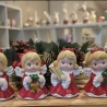 Weihnachtsengel - Sammelfiguren aus Keramik -
