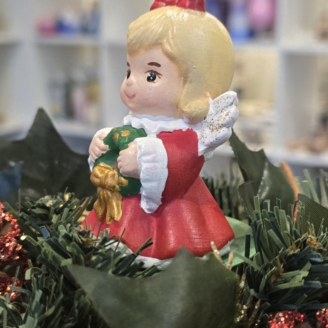 Weihnachtsengel - Sammelfiguren aus Keramik -