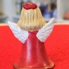 Weihnachtsengel aus Keramik - Handbemalt