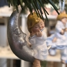 Christbaumschmuck - Engel - Anhänger aus Keramik -