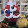 Weihnachtsmann aus Keramik - Nikolaus Figur -