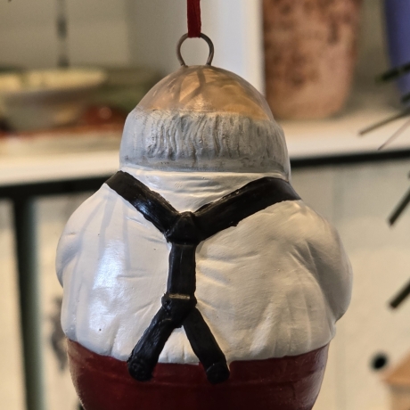 Weihnachtsbaumschmuck aus Keramik - Nikolaus - Weihnachtsmann