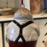 Weihnachtsbaumschmuck aus Keramik - Nikolaus - Weihnachtsmann