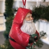 Weihnachtsbaumschmuck aus Keramik - Nikolaus - Weihnachtsmann
