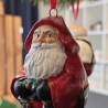 Weihnachtsbaumschmuck aus Keramik - Nikolaus - Weihnachtsmann