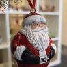 Weihnachtsbaumschmuck aus Keramik - Nikolaus - Weihnachtsmann