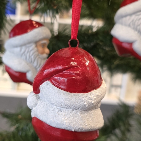 Weihnachtsbaumschmuck aus Keramik - Santa Claus - Weihnachtsmann