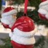 Weihnachtsbaumschmuck aus Keramik - Santa Claus - Weihnachtsmann