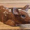 Deko Figur - Rehkitz - Bambi - Reh - Hirschkalb - Keramik -