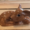 Deko Figur  - Rehkitz - Bambi - Reh - Keramik - Handarbeit