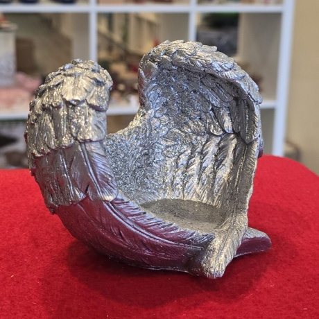Teelichthalter - Engelsflügel - Kerzenständer - 