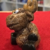 Keramikfiguren - Verrückter Elch - Tierfigur -