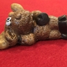 Keramikfiguren - Verrückter Elch - Tierfigur -