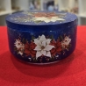 Weihnachtskerze-Duftkerze in Schale-Weihnachtsstern-Winterduft - 