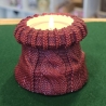 Winter/Weihnachts-Teelichthalter - Strickmuster -