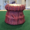 Winter/Weihnachts-Teelichthalter - Strickmuster -