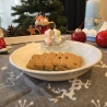 Schale aus Keramik - Eskimo - Winterschale - Handarbeit -