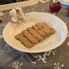 Schale aus Keramik - Eskimo - Winterschale - Handarbeit -