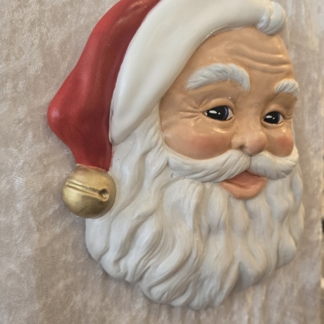 Weihnachtsmann - Weihnachtsschmuck zum aufhängen - Keramik -