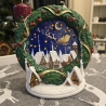 Keramik Weihnachtslicht - Für Lichterkette - Weihnachtsdekoration