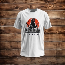 T-shirt Catzilla