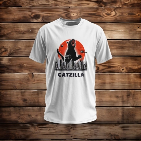 T-shirt Catzilla
