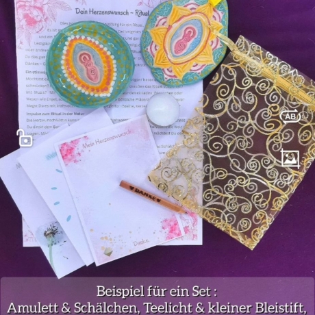 Herzwunsch- und Dankbarkeitsgöttin -  Set  Sunny/Göttin f Rituale
