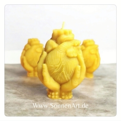 Kleines Loslass~u. Dankbarkeits Licht -für Rituale Bienenwachs  