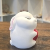 Deko Figur - Kaninchen mit Herz -
