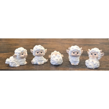 Mini Schaf - Sammelfiguren  -