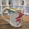 Keramik Becher - Pilze Maus Schnecke Baumhaus - Handgeformt