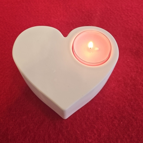 Teelichthalter - Herz - Kerzenständer - Valentinstag