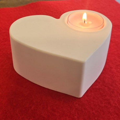 Teelichthalter - Herz - Kerzenständer - Valentinstag