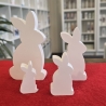 Osterhasen 4-er Set - Kaninchen - Osterdekoration -