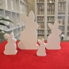 Osterhasen 4-er Set - Kaninchen - Osterdekoration -