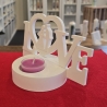 Einschieber für Teelichthalter - LOVE - Brautpaar -Valentinstag -