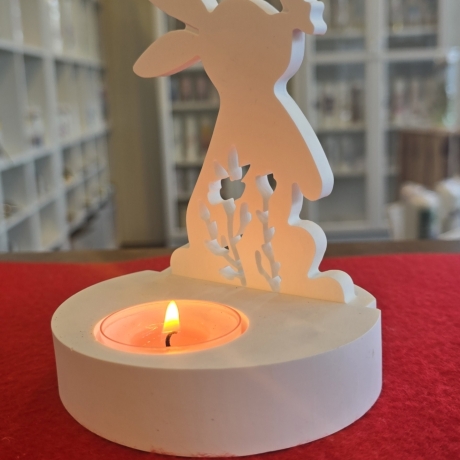 Einschieber für Teelichthalter - Osterhase - Osterdekoration