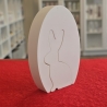 Osterhase im Osterei - Aufsteller - Osterdekoration - Zweiteilig
