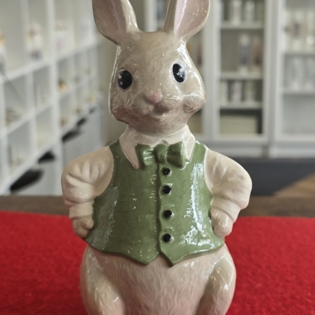 Keramikfigur - Osterhasen - Osterdekoration