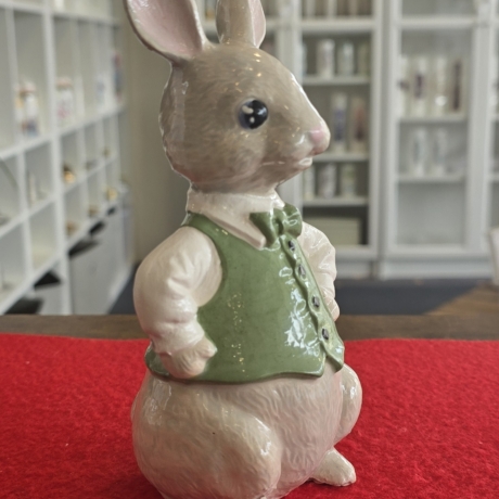 Keramikfigur - Osterhasen - Osterdekoration