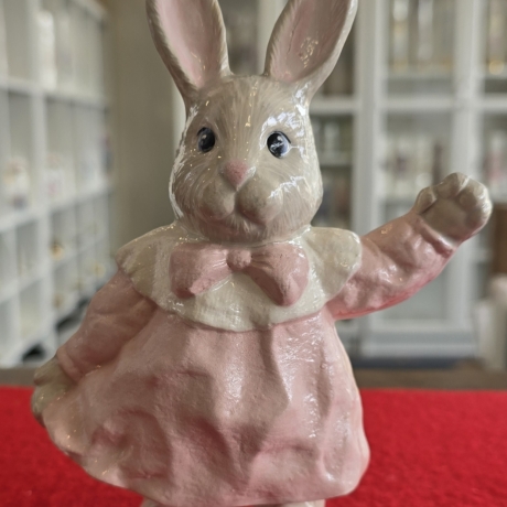 Keramikfigur - Osterhasen - Osterdekoration