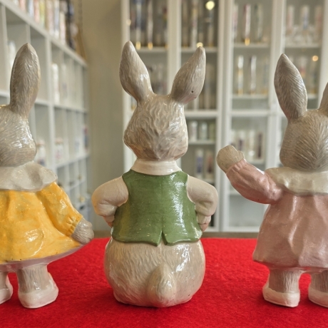 Keramikfigur - Osterhasen - Osterdekoration
